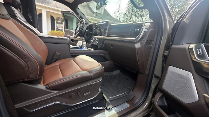 Super Duty King Ranch interior detail